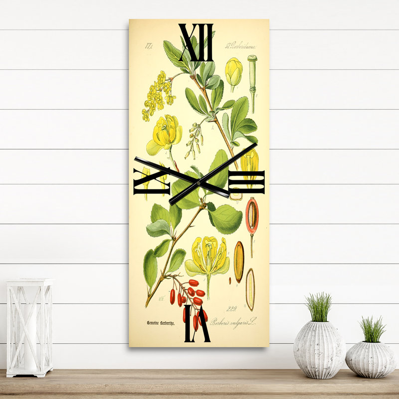 Horloge murale Plant Life II, Petit