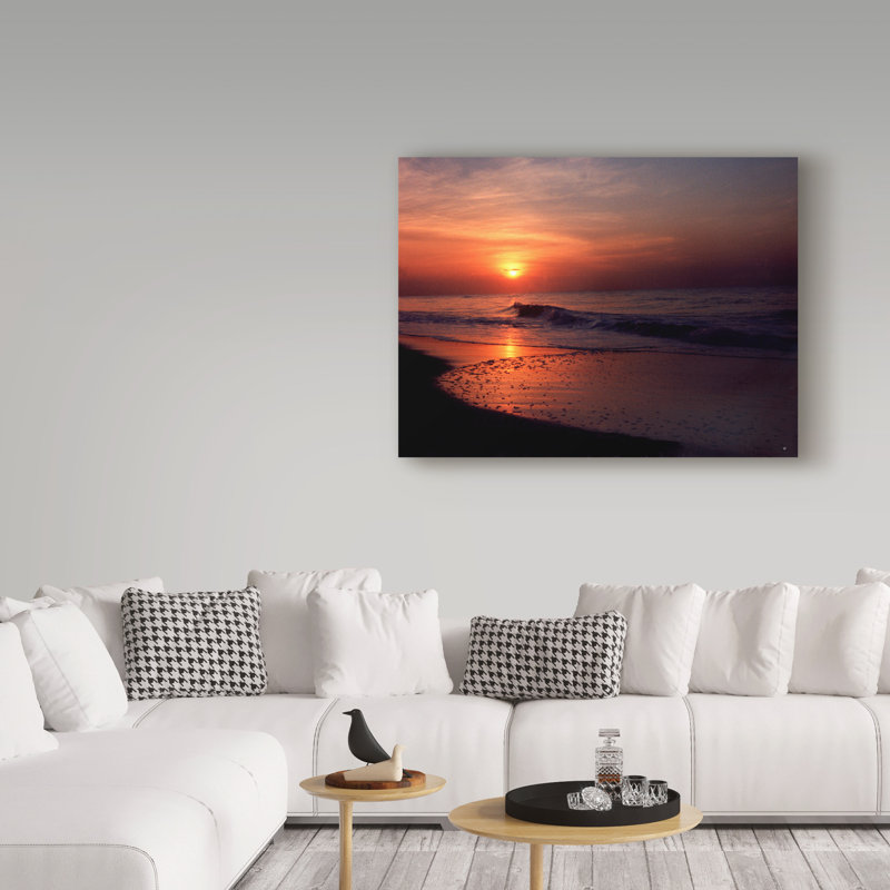 « myrtle beach sc », reproduction de photo sur toile tendue, H 14 po x l 19 po x P 2 po