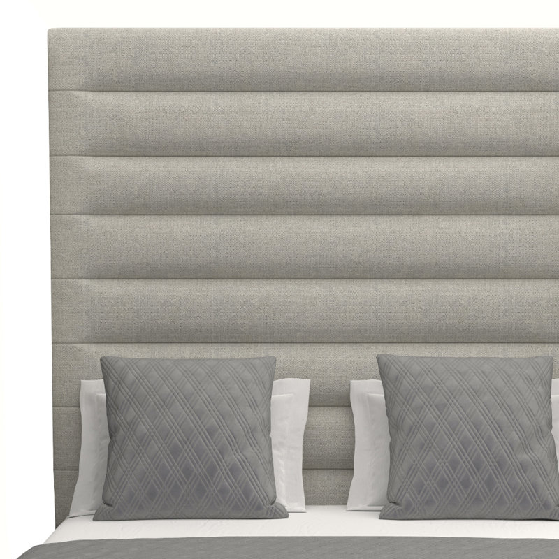 Dezyah Upholstered Standard Bed, Grey Revolution®, California King
