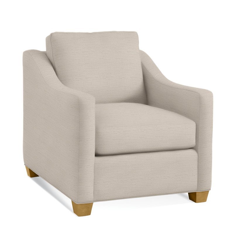 Oliver Chair, Brown Geometric, 0456-33, Honey Finish