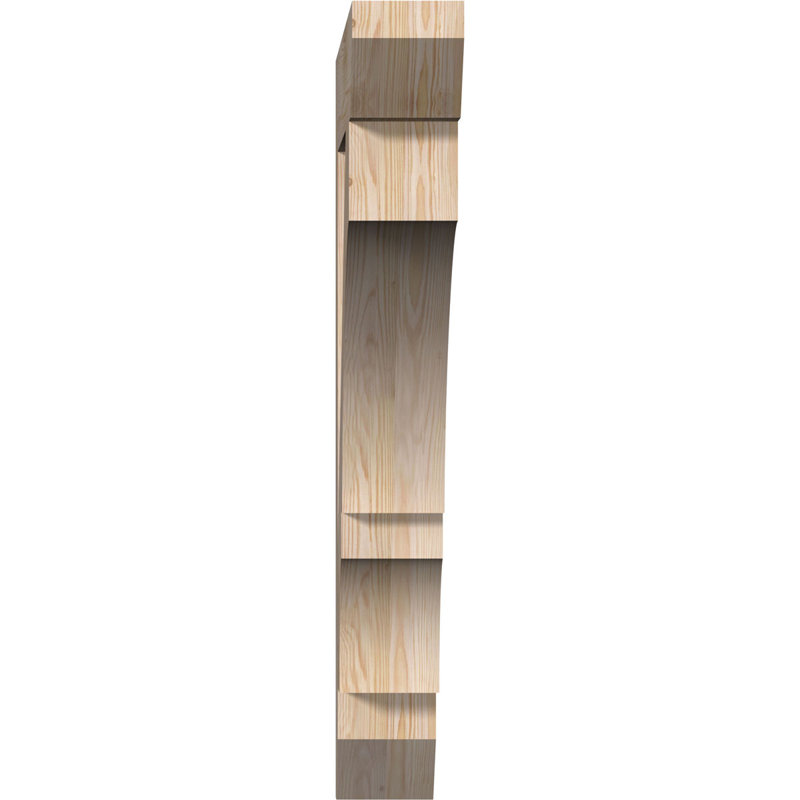 H 5,5 l, Sapin de Douglas lisse, L 5 1/2 po x P 38 po x H 42 po