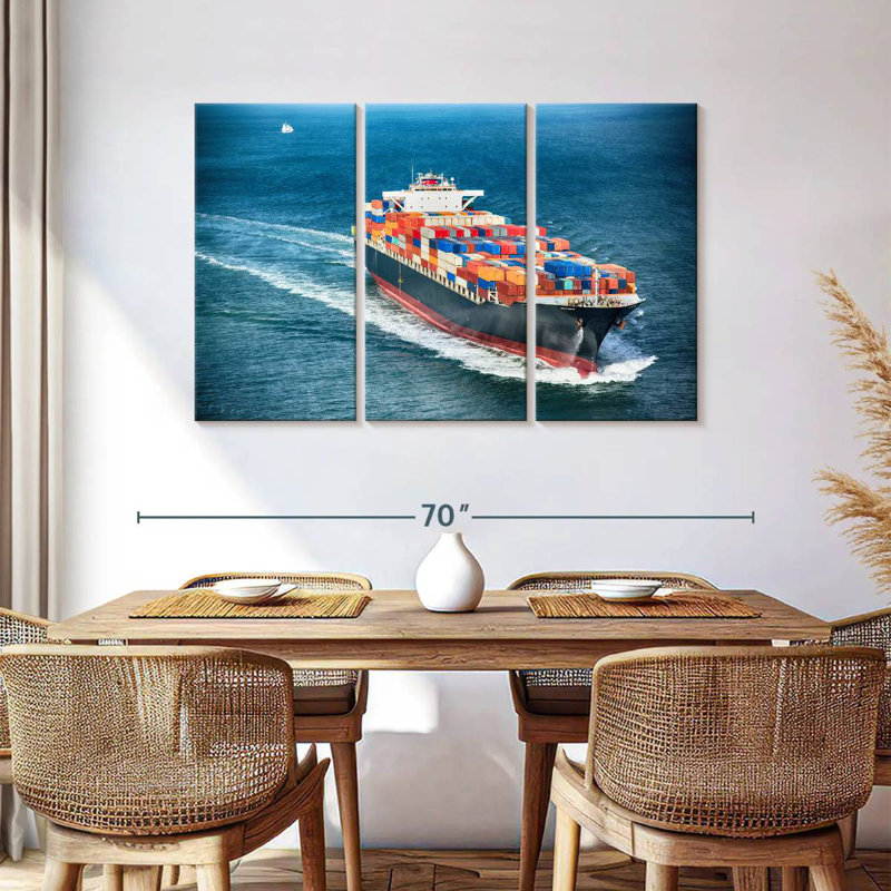Mehar Ocean Ship, 36" H x 57" W