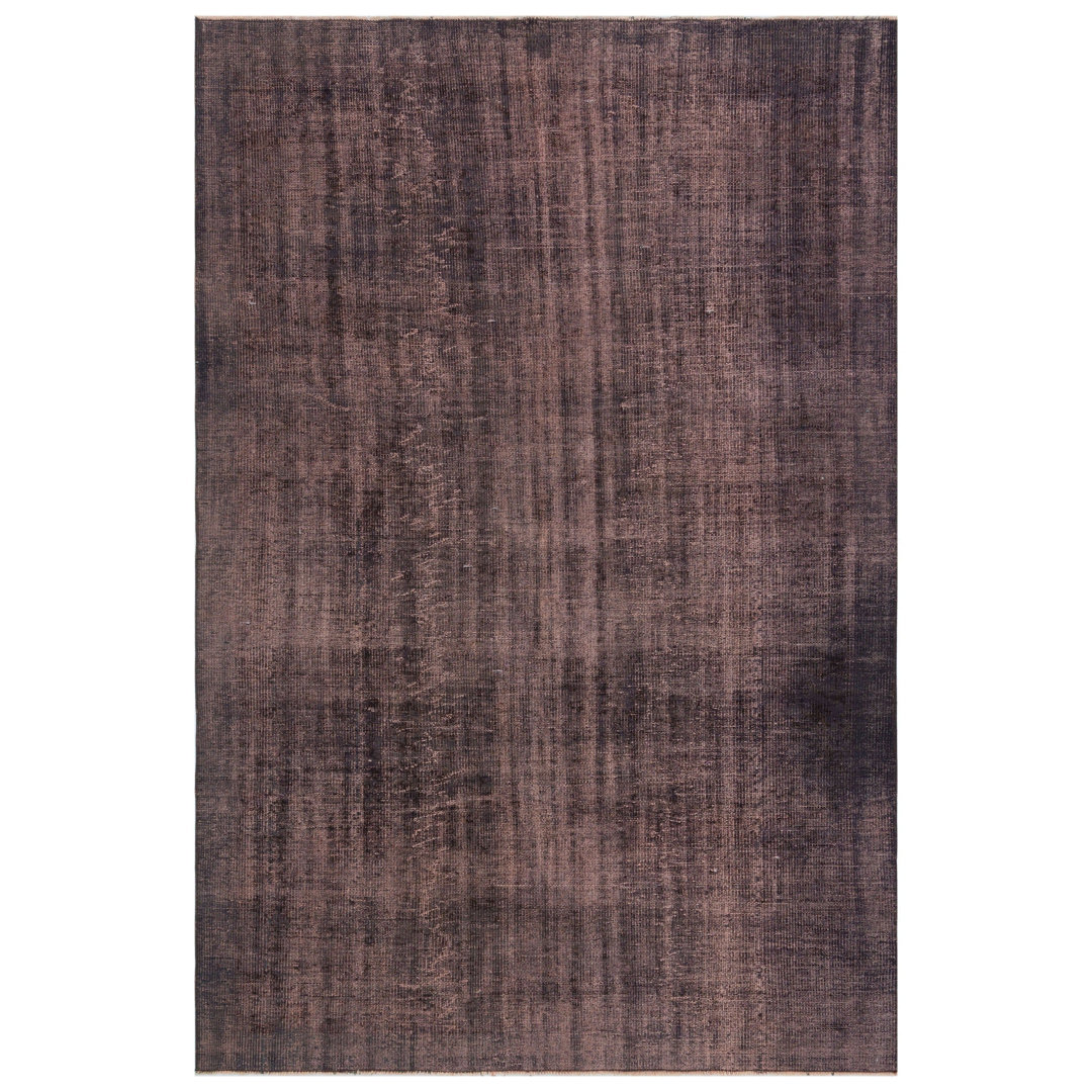 Ashlley Brown Vintage Wool Handmade Area Rug
