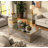 Adelais Antique Mirrored Accent End Table