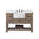 Curiel 48'' Single Bathroom Vanity with Engineered Stone Top