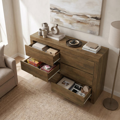 Cubbot 111.5cm W 6 - Drawer Chest of Drawers