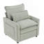 Fauteuil d'appoint rembourré moelleux 31,9 po Modern-574014057