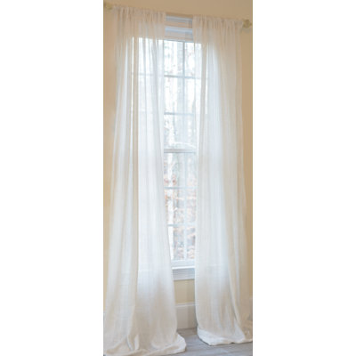 Pompeia Sheer Curtain Single Panel