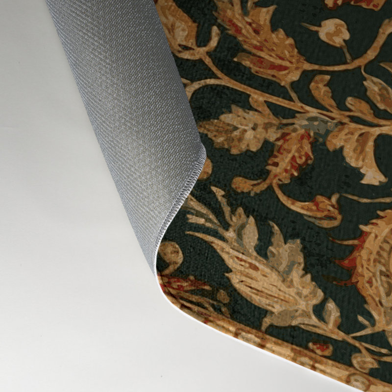 Tapis vert français intérieur et extérieur, Rectangle 5 pi x 7 pi