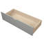 Lit plateforme avec rangement, 2 tiroirs avec roulettes, cadre de lit simple-525657017