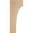 1 3/4"W x 4"D x 10"H Clarksville Bracket, Alder (6-Pack)-90684476-108988561