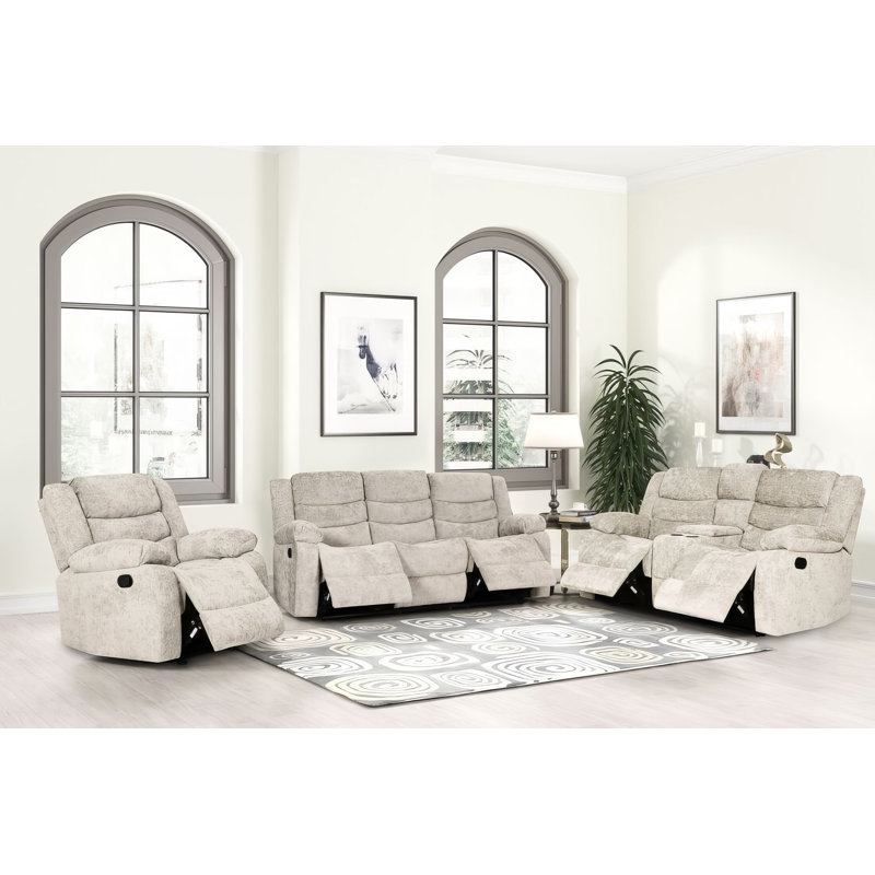 Quirin Box Latitude Run® Quirin 3Pc Reclining Set | Wayfair