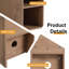 Ensemble de meuble-lavabo mural simple 36 po avec plateau en céramique Narnby-836330787-813775074