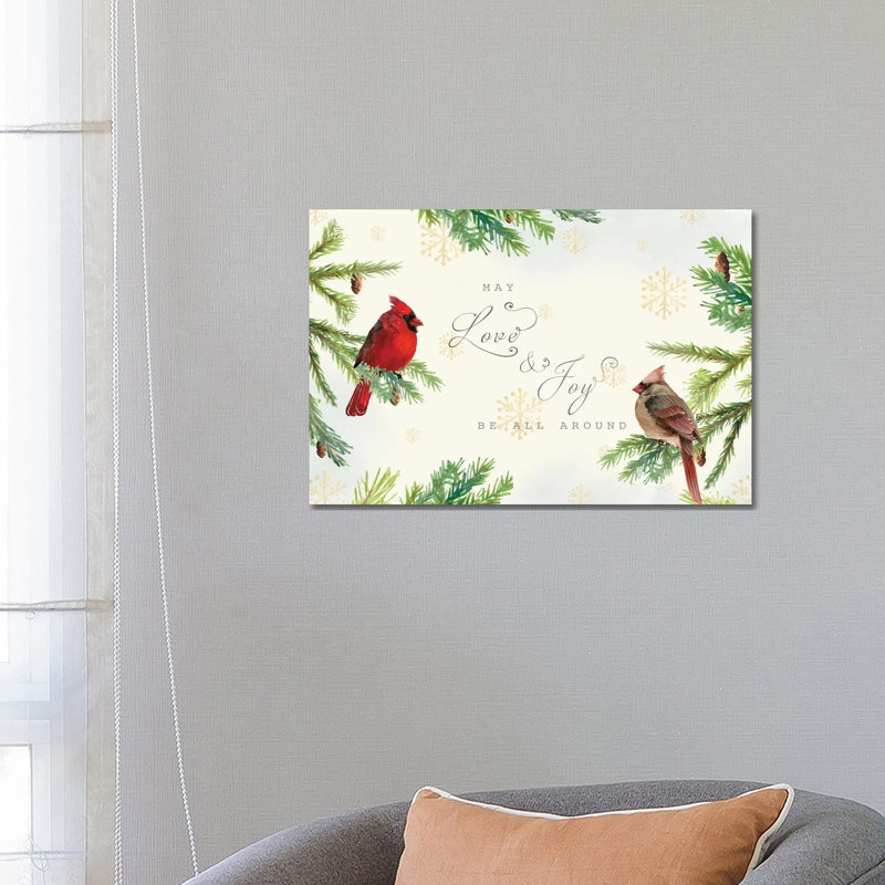 Christmas Blessings Landscape by Marie Elaine Cusson - Wrapped Canvas Print, 66.04 cm H x 45.72 cm W x 3.175 cm D
