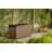 Keter Darwin 150 Gallon Durable Resin Outdoor Storage and Organization Deck Box Ideal For Patio-112275197