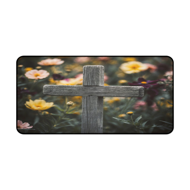 Polyester Desk Pad, 14.4x12.1