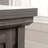 File Credenza With Adjustable Shelf, Brown Finish
