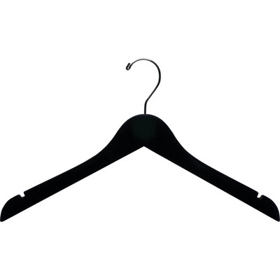 Cintre en bois antidérapant pour jupe / pantalons