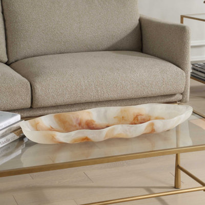Bol ovale ondulé Uttermost Organic Elegance