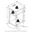 Table de bout Ebern Designs Croner