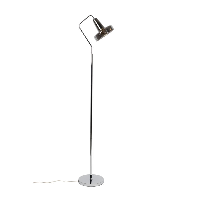 Lampe sur pied arquée 63 po Anshin, Gris