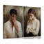 2 Piece Wrapped Canvas Wall Art