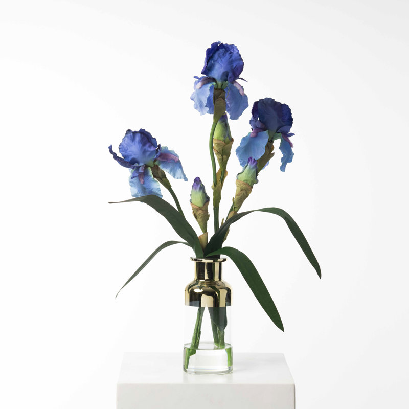 Arrangement floral Iris dans un vase