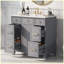 Ensemble de meuble-lavabo moderne avec comptoir de meuble-lavabo Modern-105352730