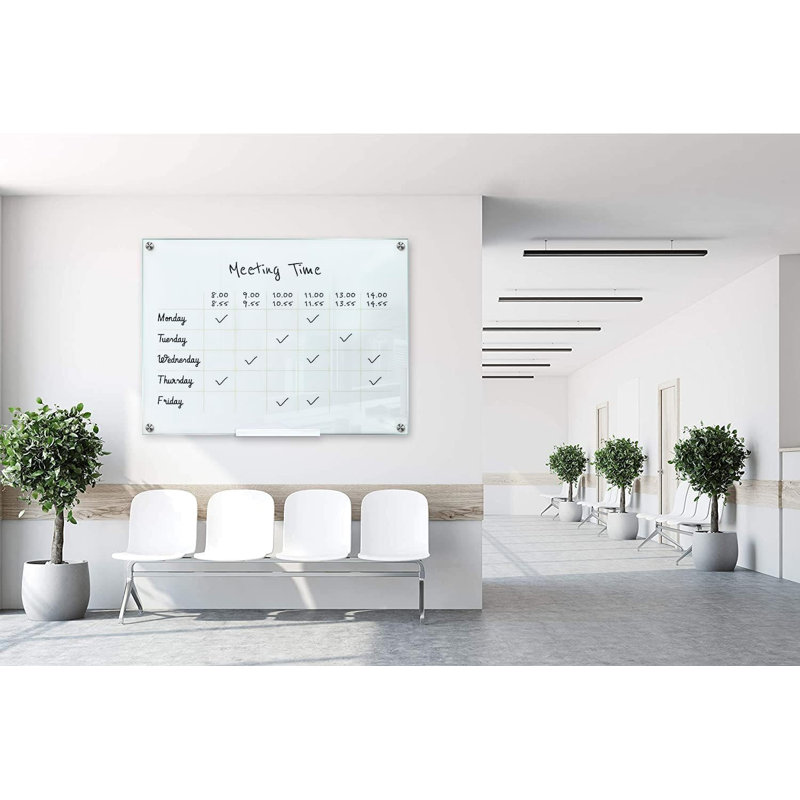 Tableau blanc effaçable à sec 46 x 34 po (4 pi x 3 pi) Scribbledo
