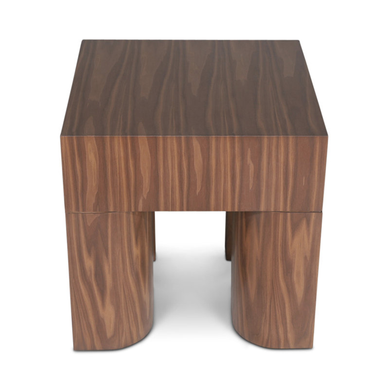 Table de bout Kiswa - Noyer