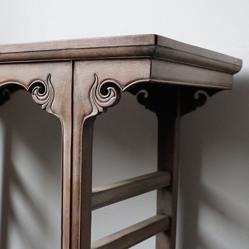 Solid wood creative vintage console table