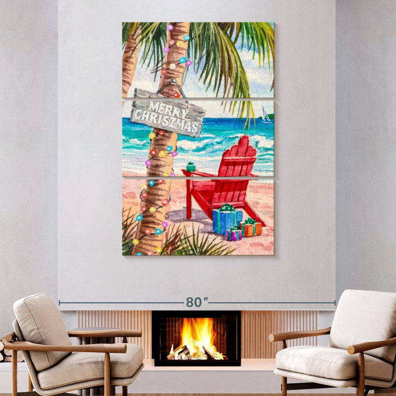 Lelend Christmas Vacation, 74" H x 48" W
