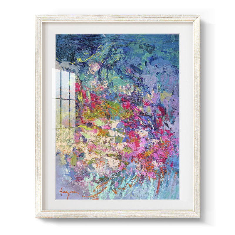 Forevermore  I -Framed Print, 28.5" H x 20.5" W, White