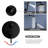 9 Inch Wall Mounted Shower System With Hand Shower Single Handle Complete Shower Faucet Set High Pressure Brass Shower Trim Kit With Rough-In Valve