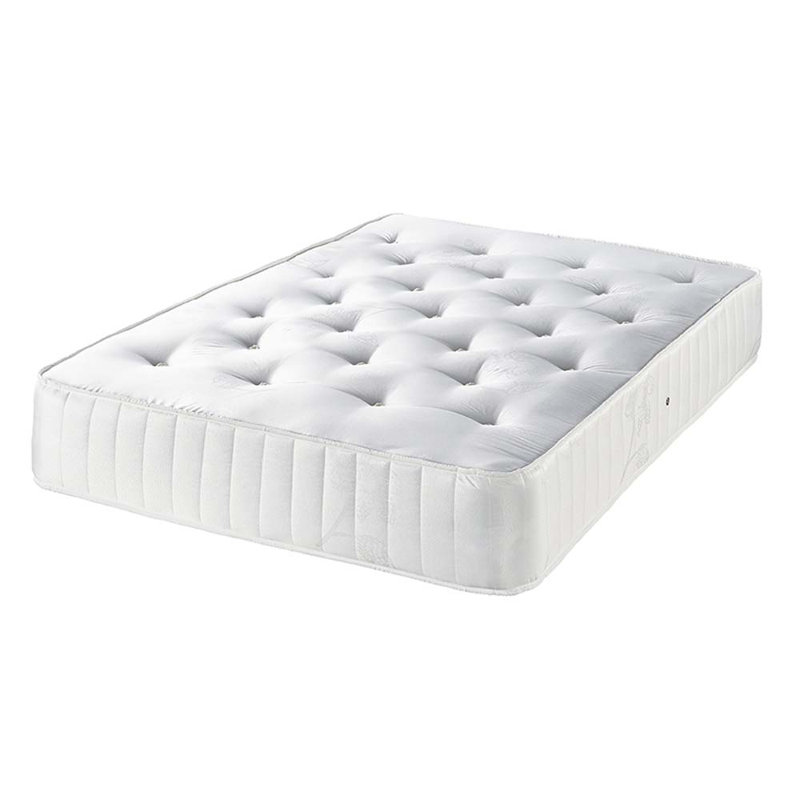 Boutique Pocketsprung Divan Bed Set, Steel, 2 Drawers, Double (4'6)