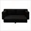 Canapé-lit en mousse viscoélastique à mémoire de forme, lit convertible pliant convertible 2 en 1, assise en velours côtelé pour petits espaces
