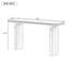 Console en placage d'acacia
