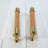 Solid Brass And Wood Cylindrical Cabinet Pull-129651215-129651216