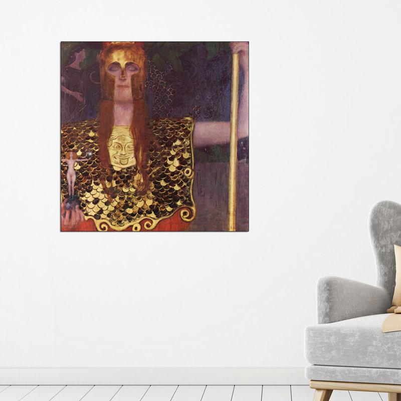 Gustav Klimt - Wrapped Canvas Painting, 70cm H x 70cm W x 1.8cm D
