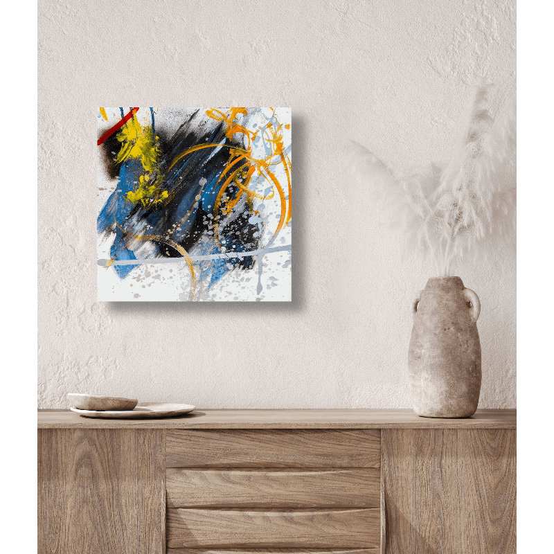 Hematite - Artist Enhanced Canvas Print, 30" H x 30" W x 1.5" D, Wrapped Canvas
