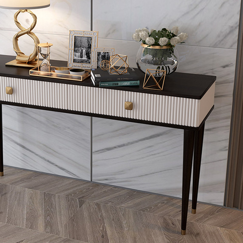 Console d'entrée minimaliste moderne, H 32,3 po x l 59,1 po x P 15,7 po