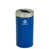 Bleu / aluminium satiné sélectionné