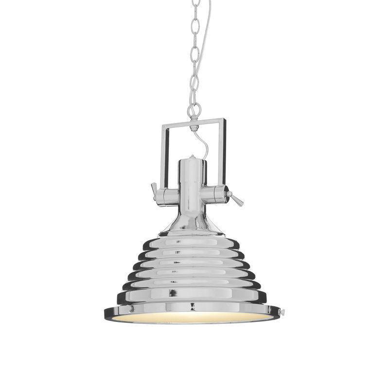 Addison 1 - Light Cone Pendant, Chrome