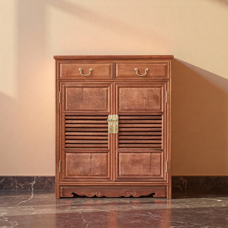 Armoire à chaussures en bois massif