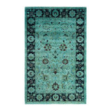 Aya One-of-a-Kind 4' 8" X 7' 5" Hand Knotted Area Rug