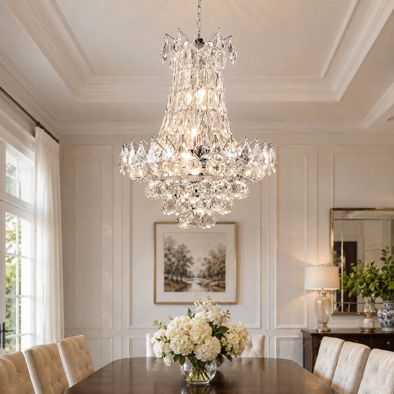 Lustre empire Bernhard, H 21,6 po x l 16,9 po x P 16,9 po