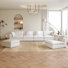 156.7‘’ Oversized U Shaped 6 Piece Modular Cloud Sectional Sofa with Ottoman