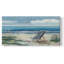 Chaise de plage II - Toile tendue avec châssis - Prêt à accrocher