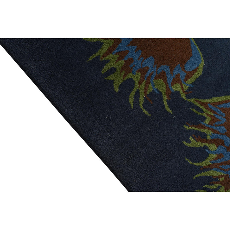 Tapis carré bleu marine 7 pi Pineland