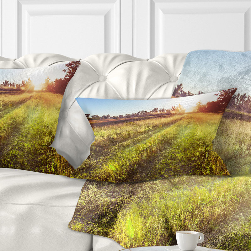 Coussin Farm Road, Rectangulaire, 12 po x 20 po